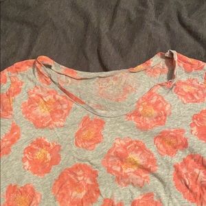 Loft Floral Tee Shirt
